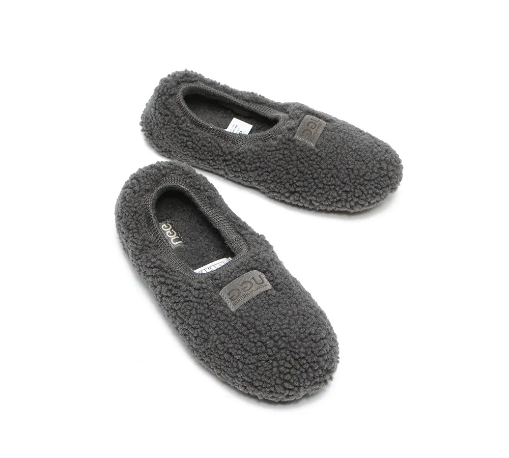 Women Curly Wool Slippers Lucina