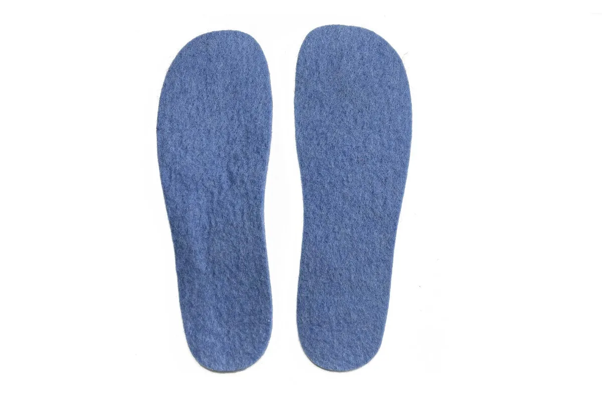 Women's Felt Insole - Sky Blue