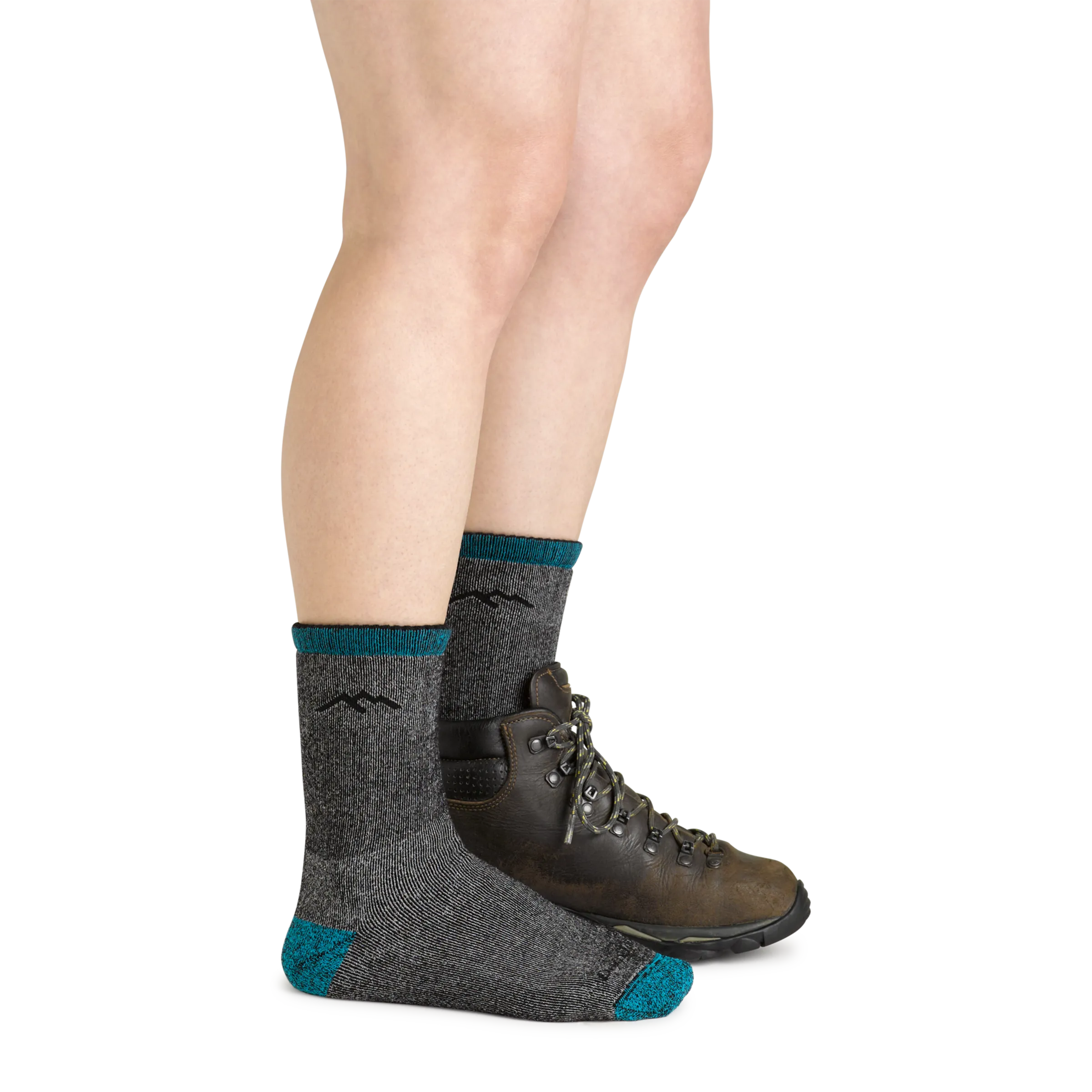 Women's Mountaineering Micro Crew  Heavyweight Hiking Sock